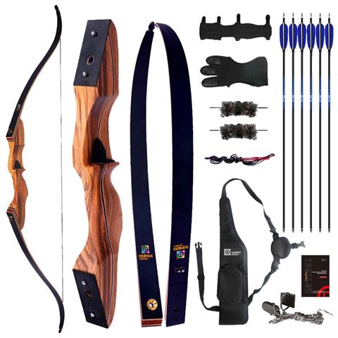 Sanlida Eagle X9 58" jagtrecurve buesæt